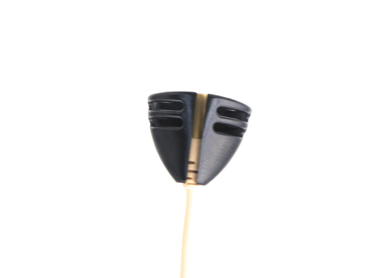 HAM_6060_single+mic_Tie-holder_black