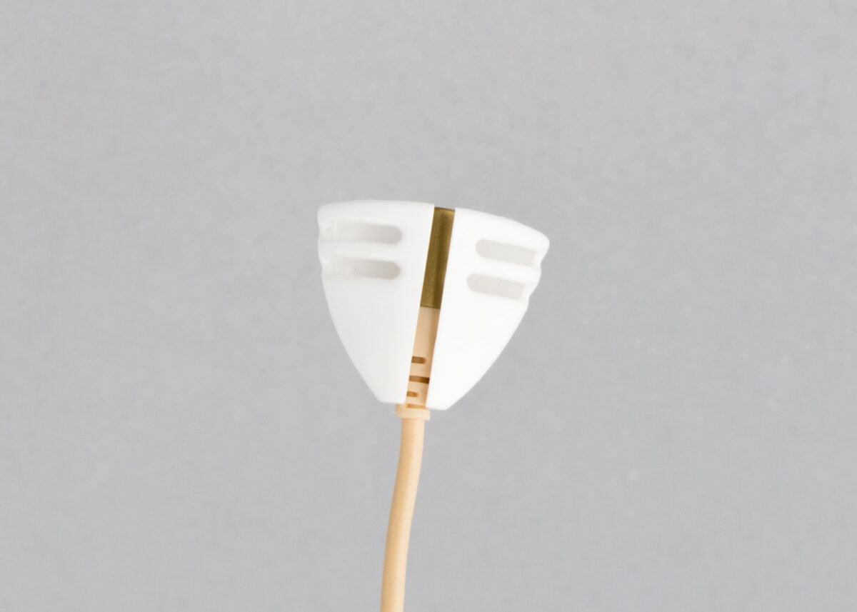 HAM_6060_single+mic_Tie-holder_white